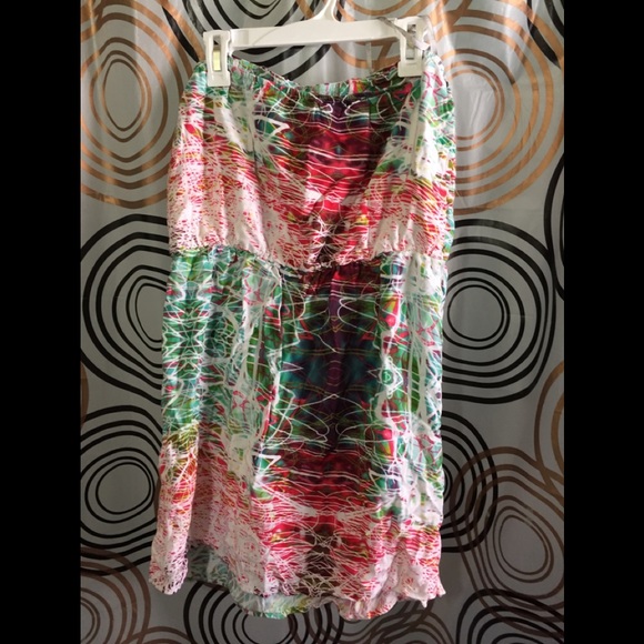 🔥5/$25- Volcom Strapless Top Sz 14 - Picture 4 of 6